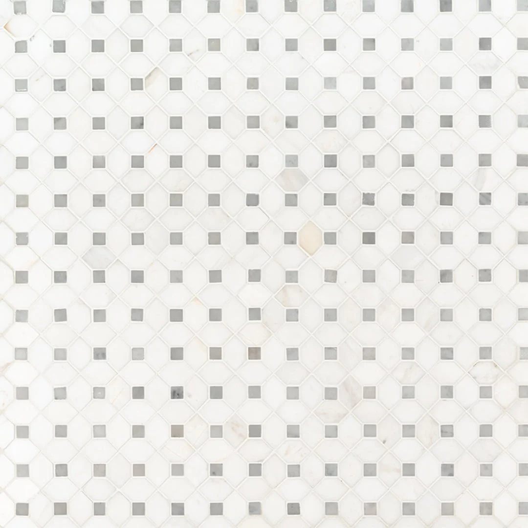 Bianco Dolomite Dotty - Stone Tile - Image 4