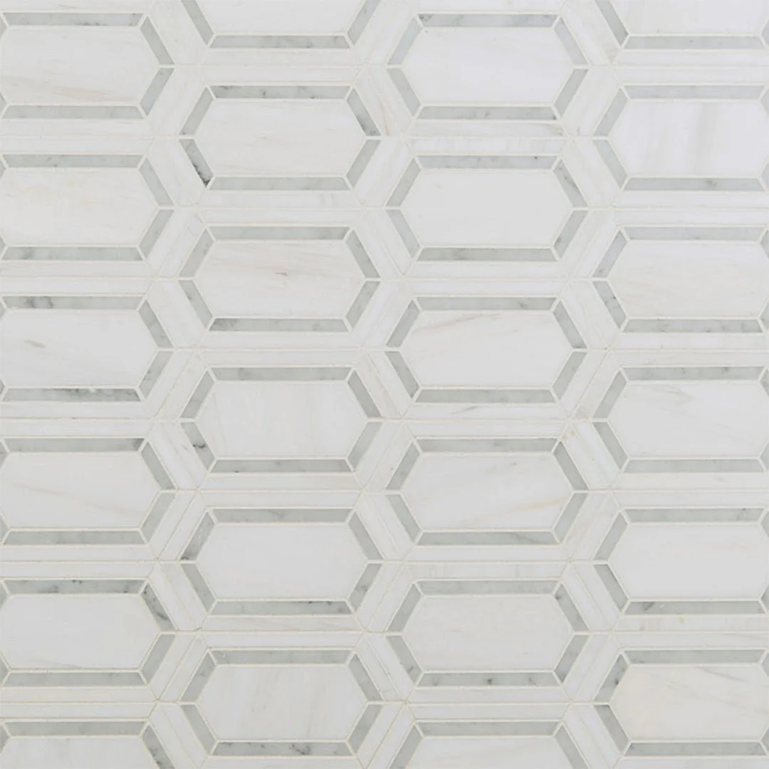 Bianco Dolomite Pavilion Picket - Stone Tile - Image 4