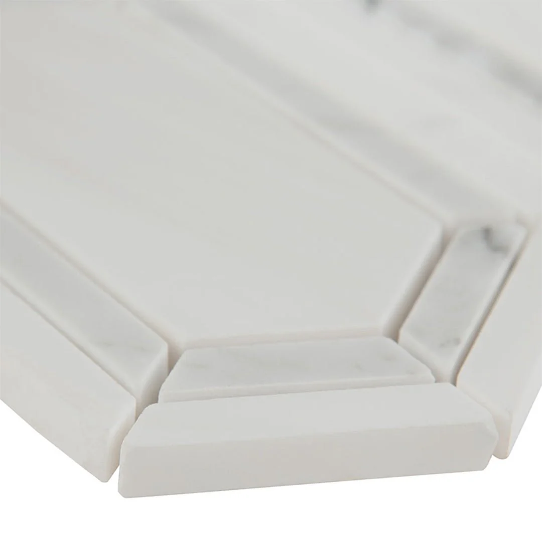 Bianco Dolomite Pavilion Picket - Stone Tile - Image 5