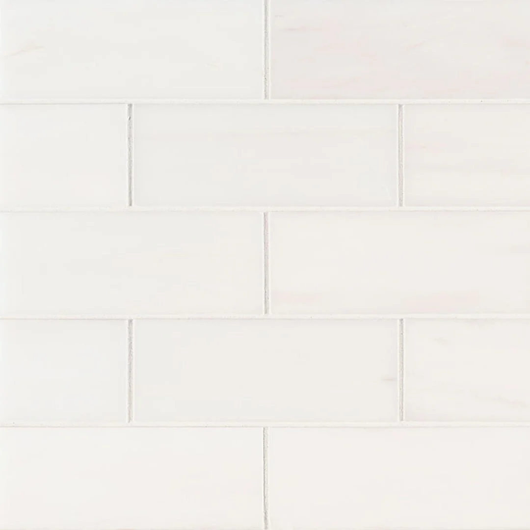Bianco Dolomite Subway, 3" x 6" - Stone Tile