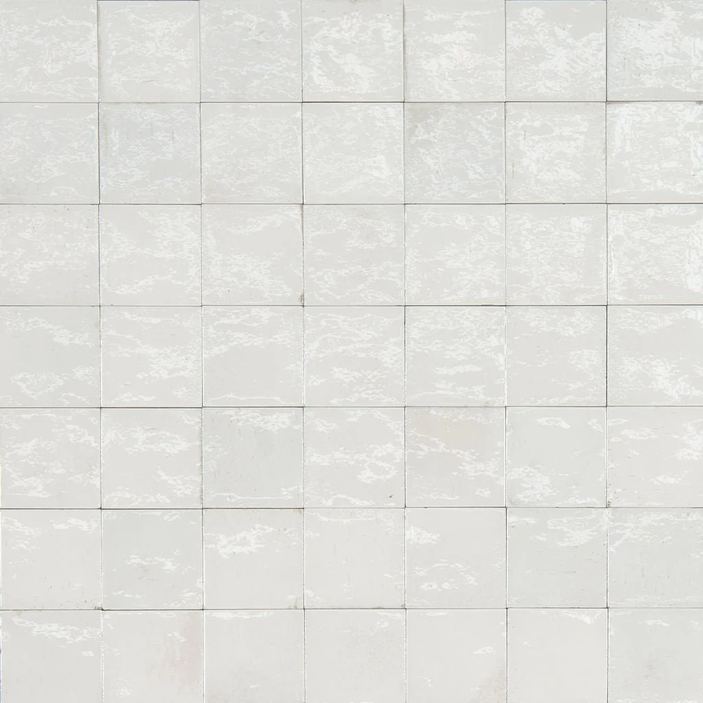 Bianco Glossy, 4" x 4" - Porcelain Tile - Image 2