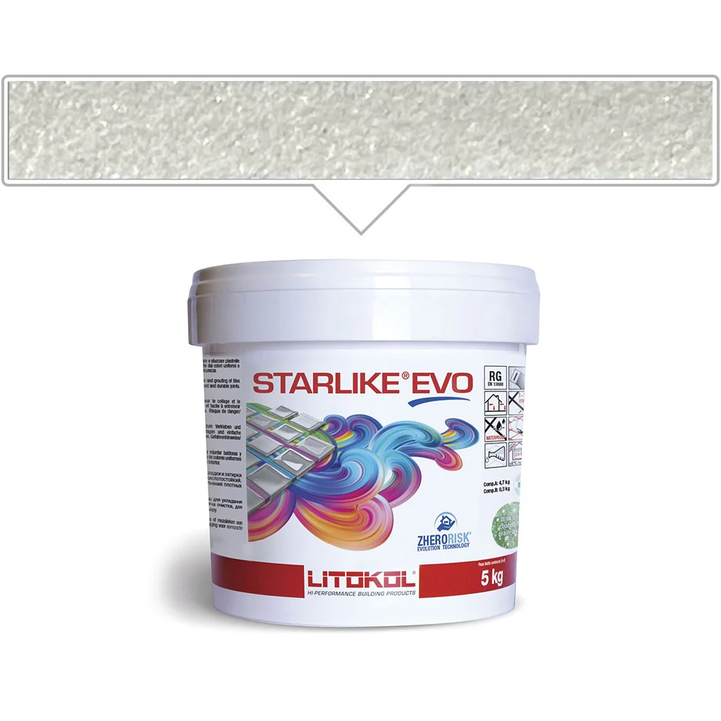 Bianco Titanio EVO 105, 5.5lb Pail - Tile Grout