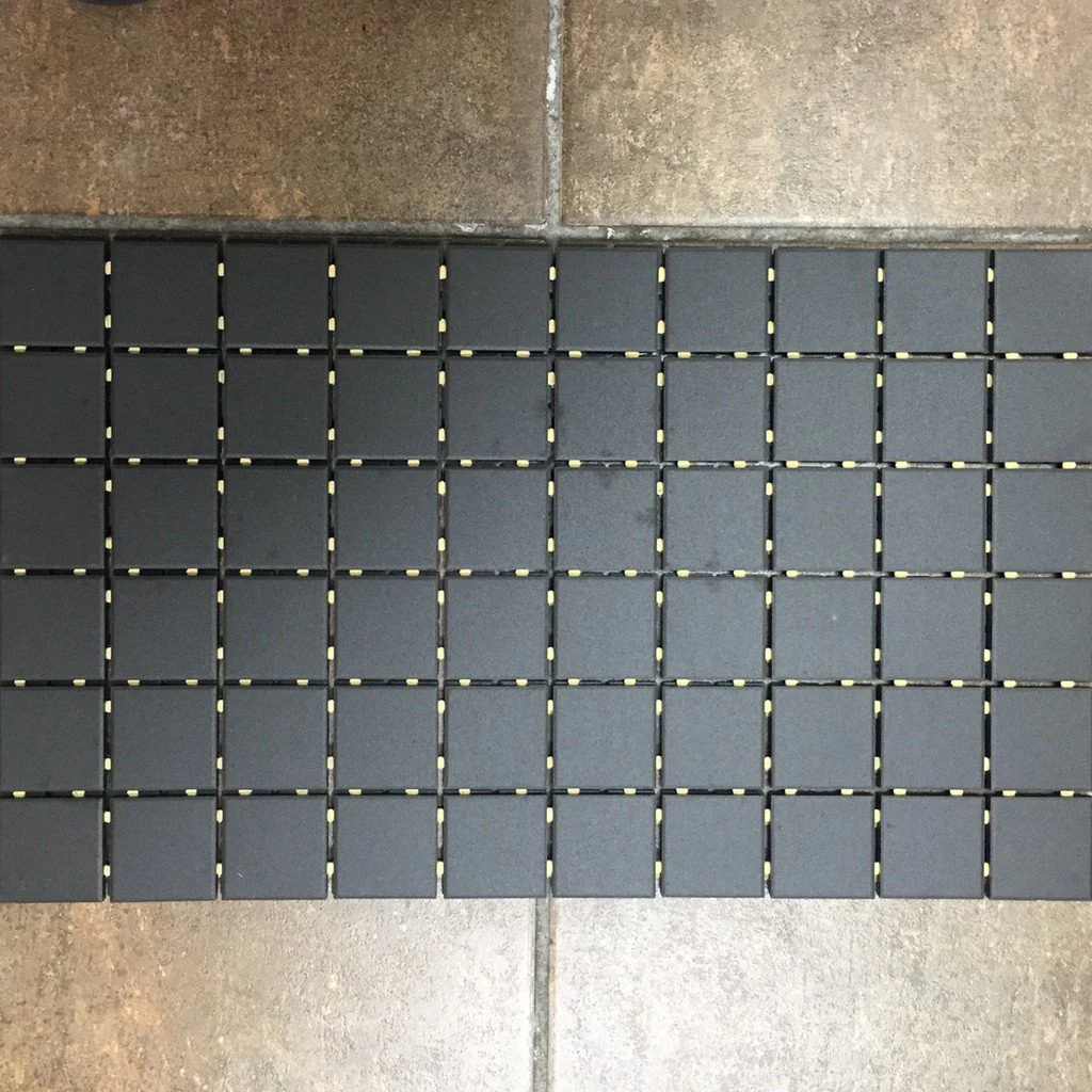 Black, 2" x 2" - Porcelain Pool Tile - Image 3