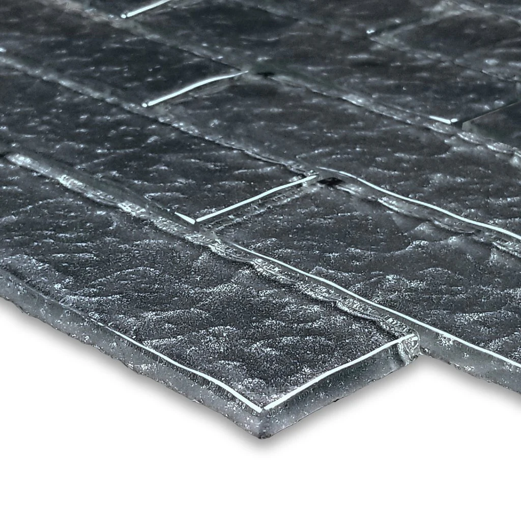 Black, 2" x 6" - Glass Tile - Image 3