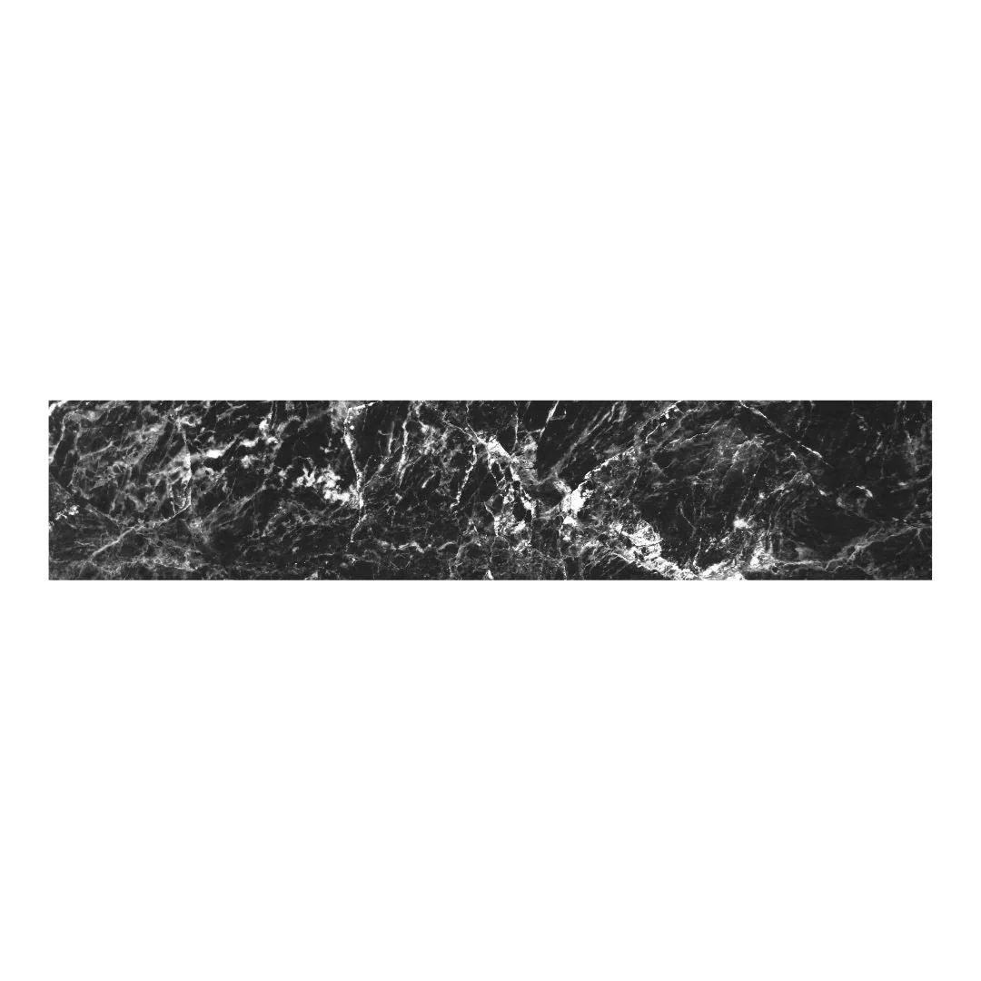 Black Glossy, 6" x 24" - Porcelain Tile