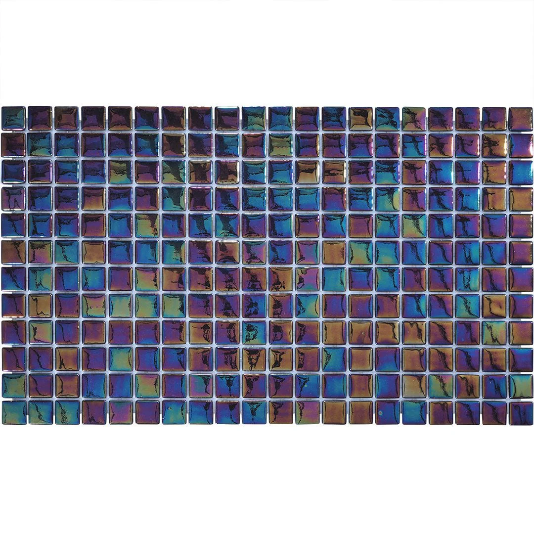 Black Pearl, 1" x 1" - Glass Tile