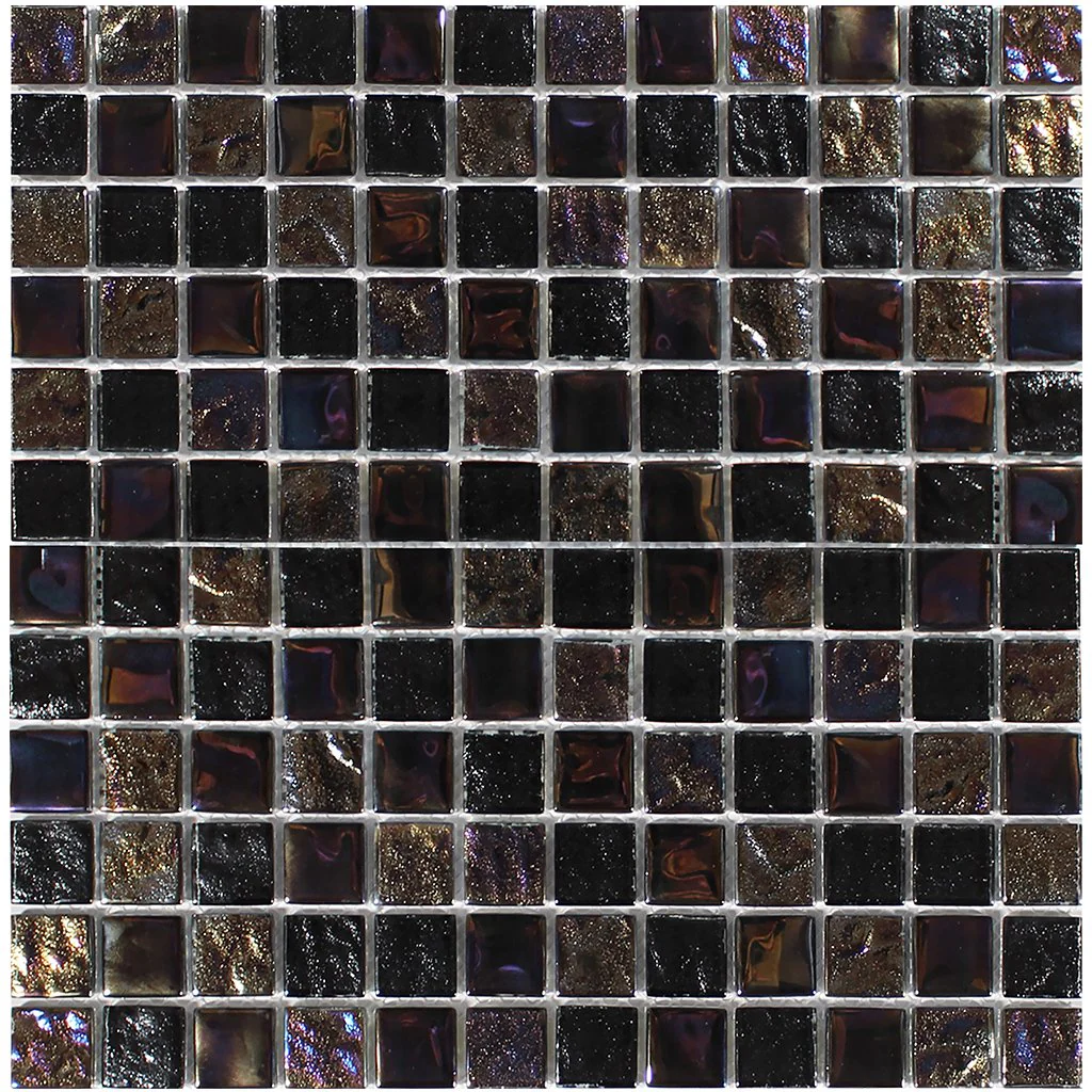 Blackstone, 1" x 1" - Glass Tile