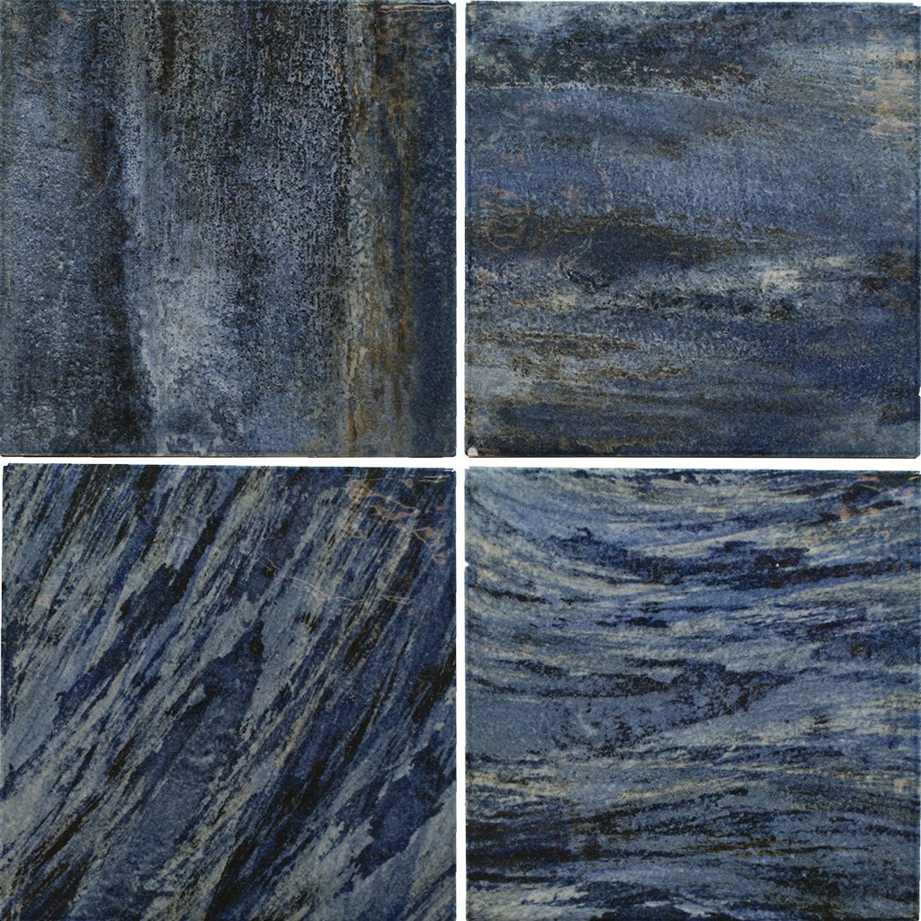 Blu, 6" x 6" - Porcelain Pool Tile