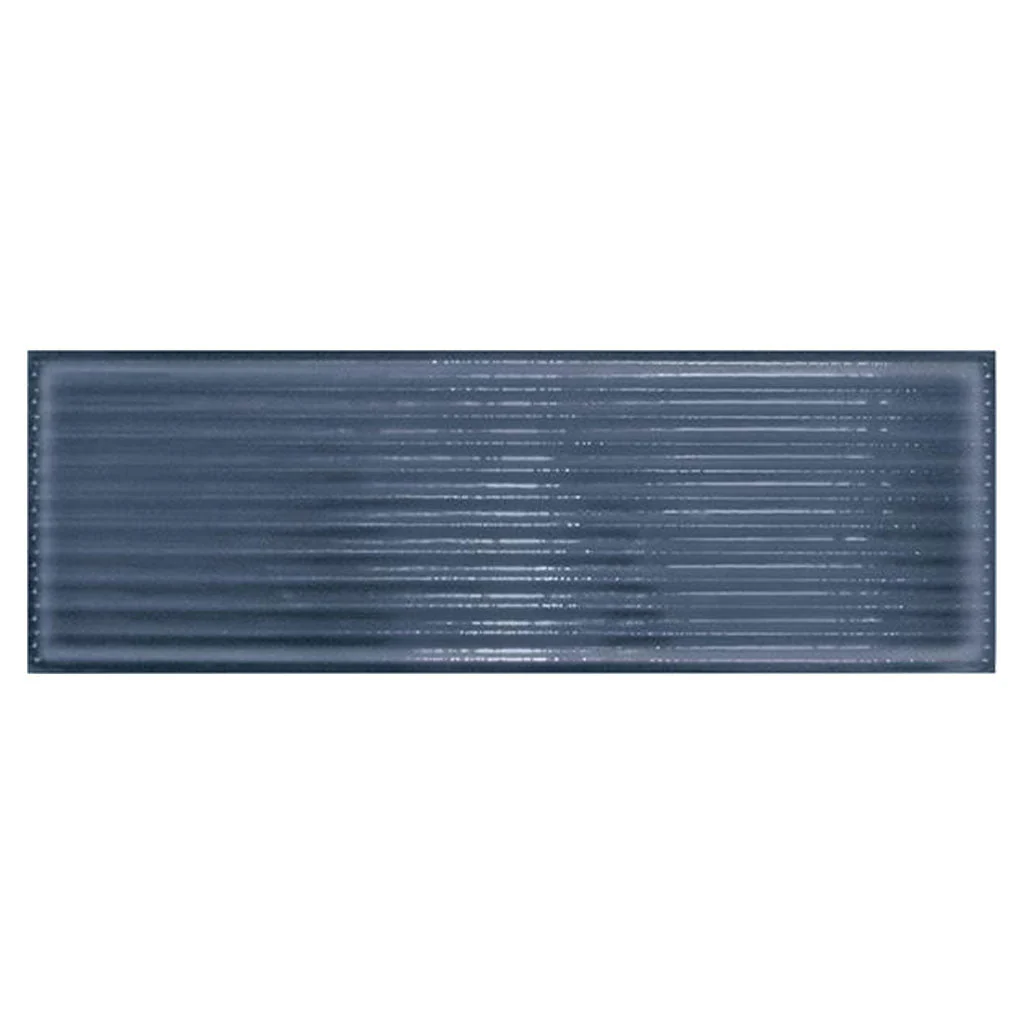 Blu Groove, 4" x 12" - Porcelain Tile