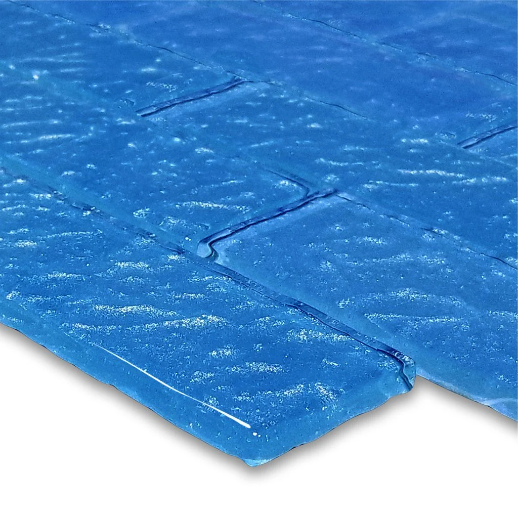 Blue, 2" x 6" - Glass Tile - Image 2