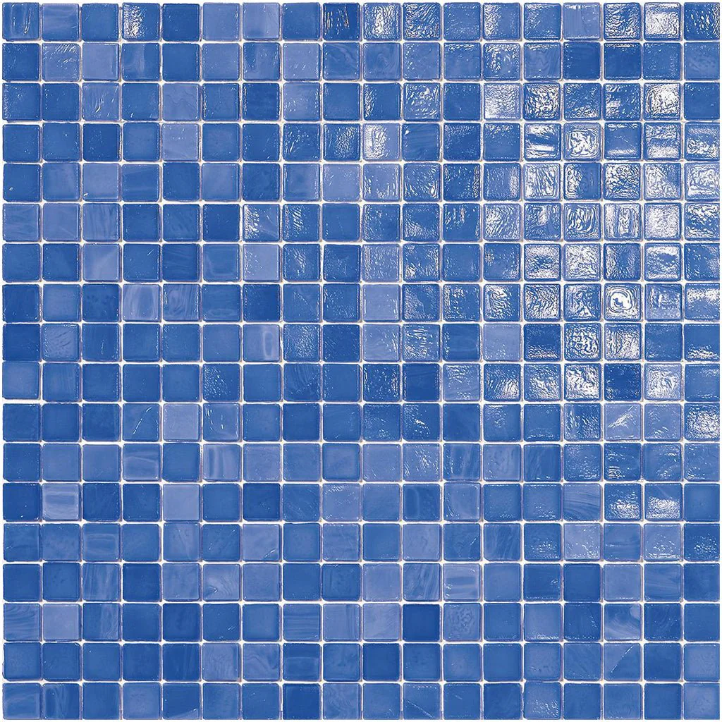 Blue Angel, 5/8" x 5/8" - Glass Tile