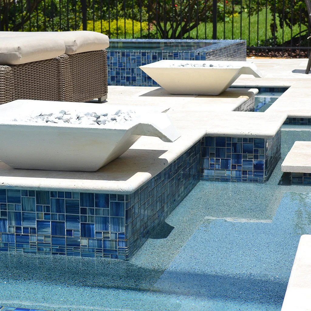 Blue, Mixed - Glass Tile - Image 5