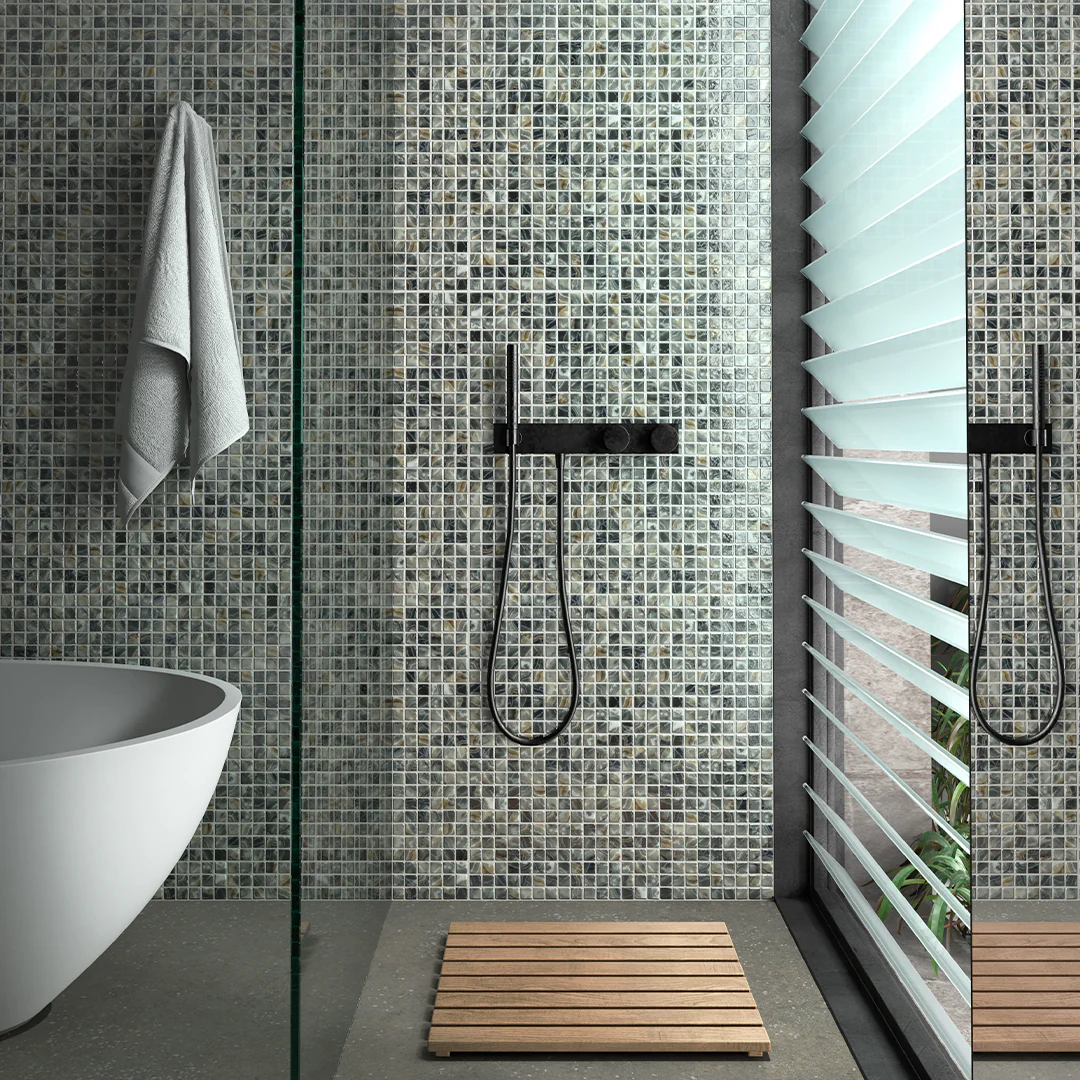 Breeze Vulcan, 1.5" x 1.5" - Glass Tile - Image 2