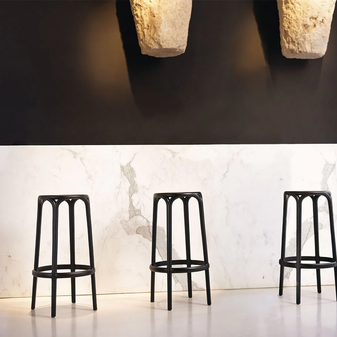 Brooklyn Bar Stool (Set of 4) - Modern Patio Furniture - Image 3
