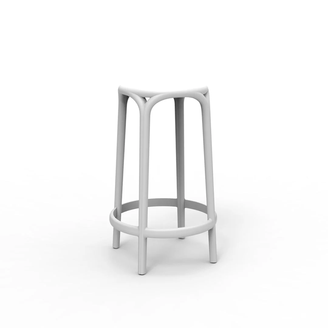 Brooklyn Counter Stool (Set of 4) - Modern Patio Furniture - Image 4