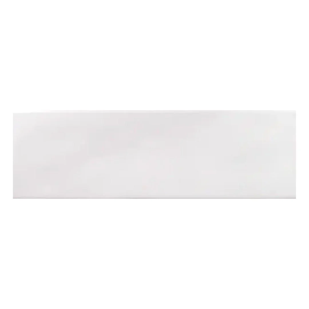 Buteo White Glossy, 3" x 12" - Ceramic Tile