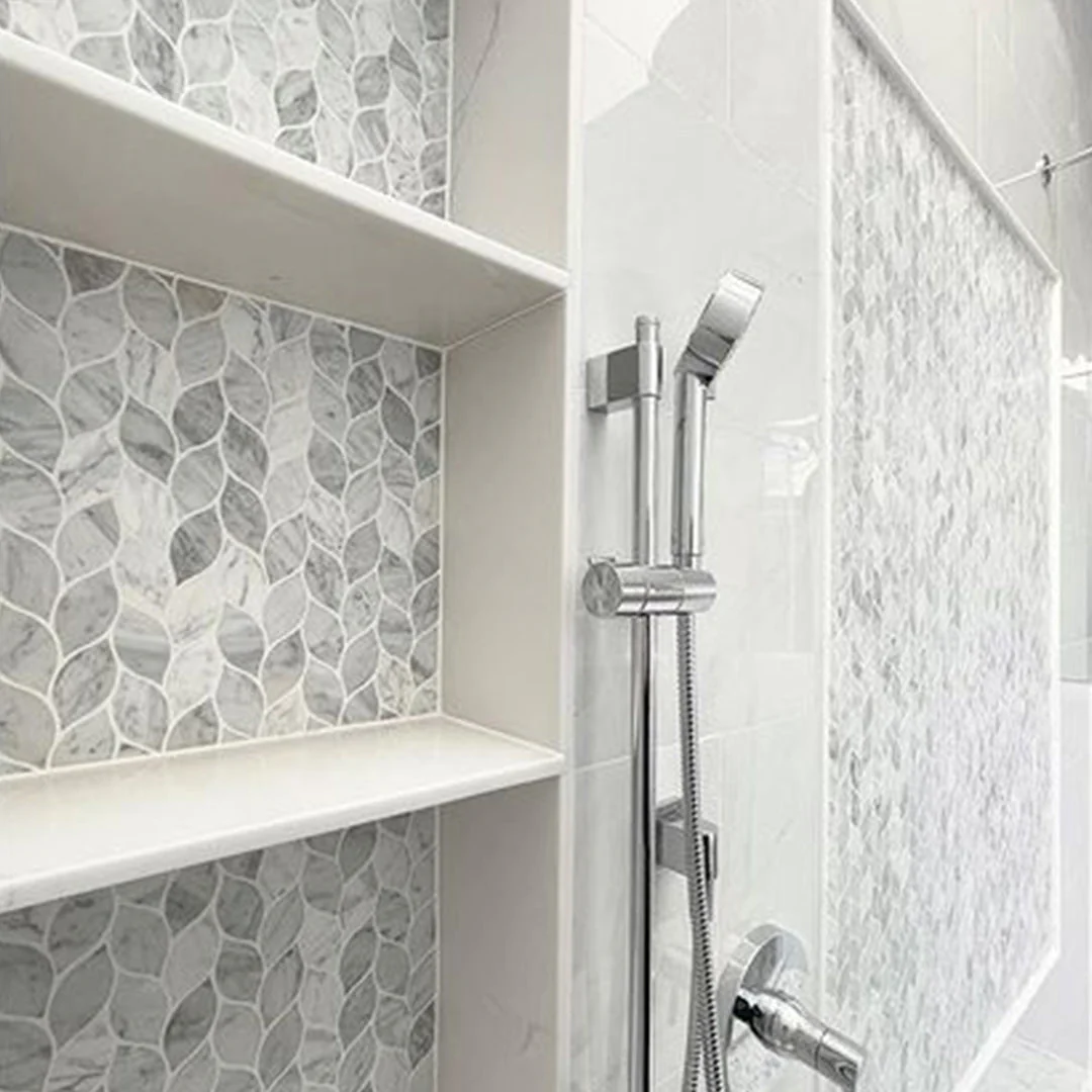 Calacatta Cressa Blanco Pattern - Stone Tile - Image 2