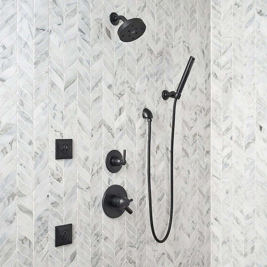 Calacatta Cressa Leaf Pattern - Stone Tile - Image 2
