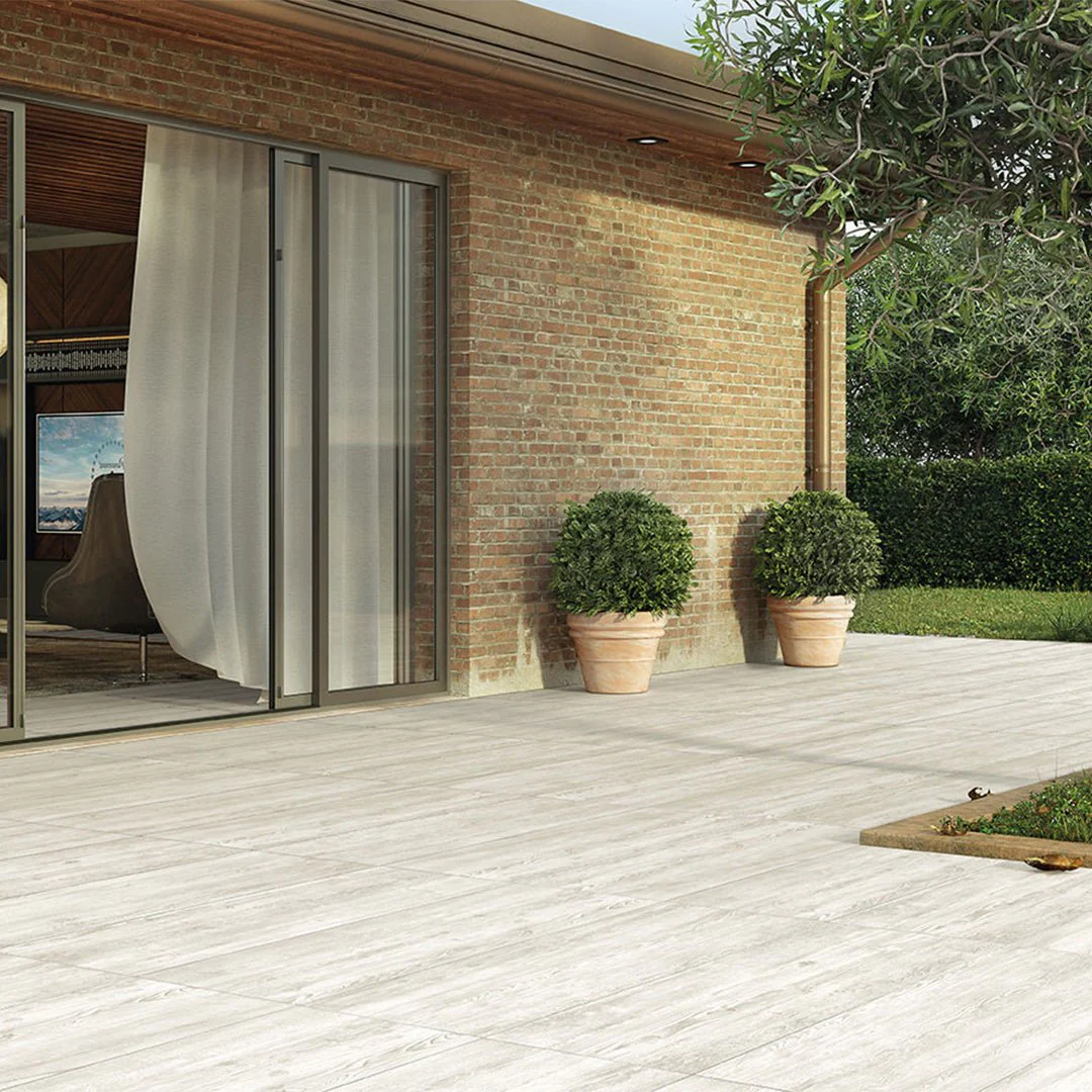 Caldera Blanca, 16" x 47" - 2CM Outdoor Porcelain Paver - Image 3