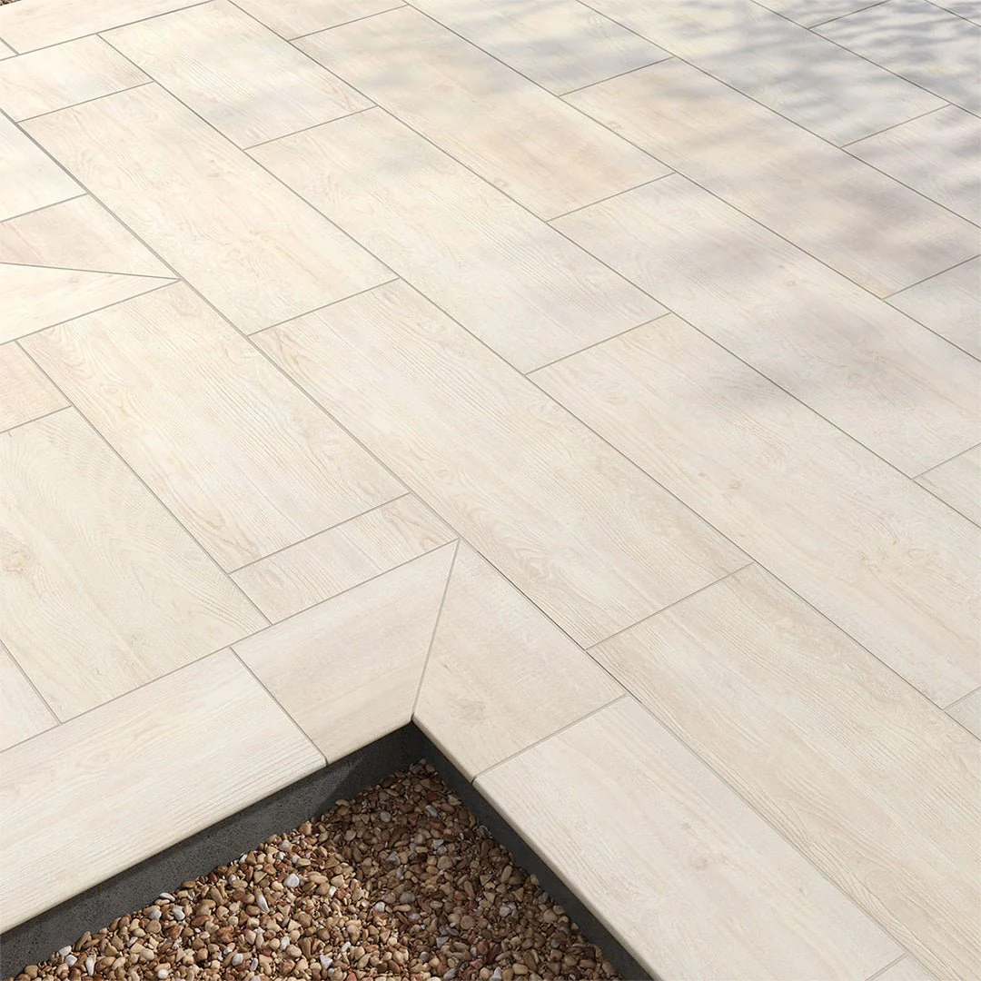 Caldera Blanca, 16" x 47" - 2CM Outdoor Porcelain Paver - Image 7