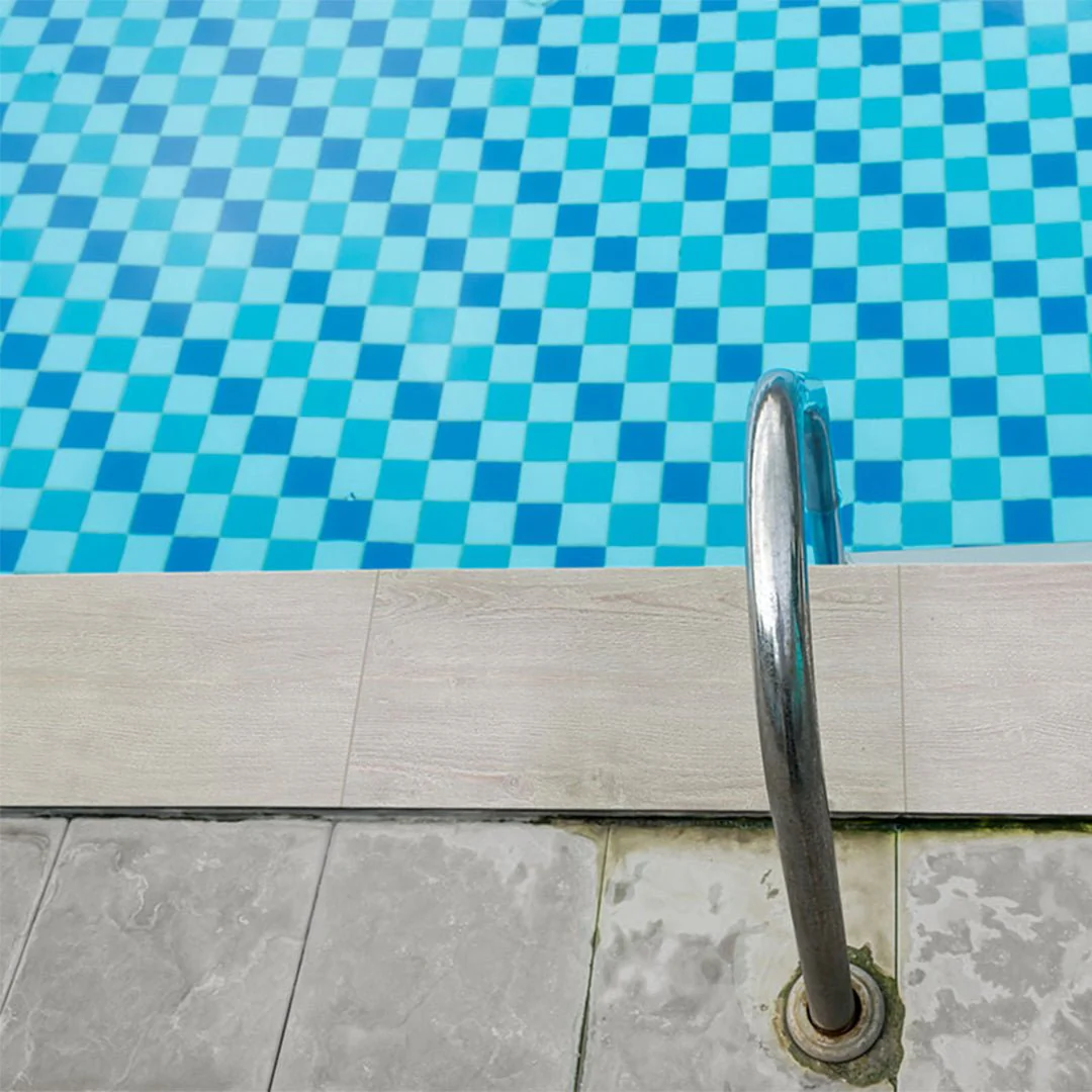 Caldera Grigia, 13" x 24" - 2CM Porcelain Pool Coping - Image 2