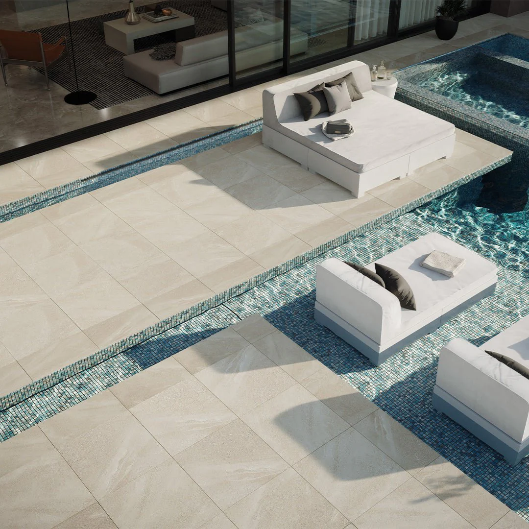 Cape Cod Ivory, 24" x 24" - 2CM Outdoor Porcelain Paver - Image 2