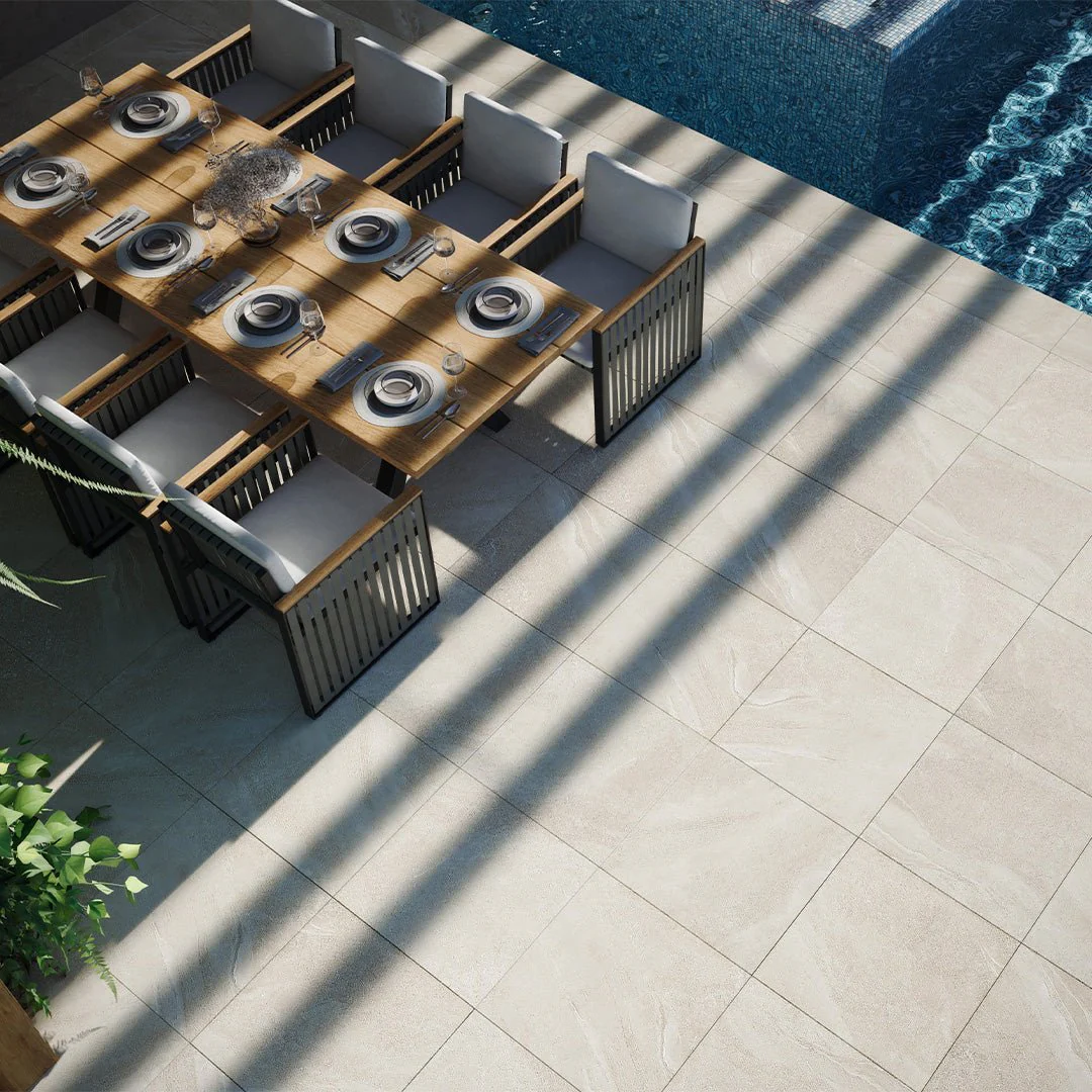 Cape Cod Ivory, 24" x 24" - 2CM Outdoor Porcelain Paver - Image 4