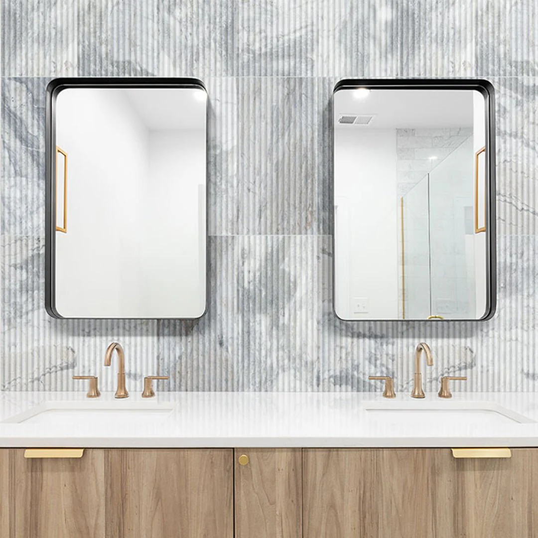 Capri Blue Milano Ribbo, 12" x 24" - Stone Tile - Image 2