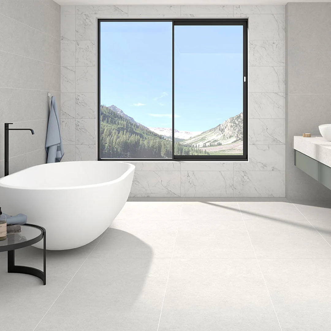 Carrara Bianco Matte, 12" x 24" - Porcelain Tile - Image 2