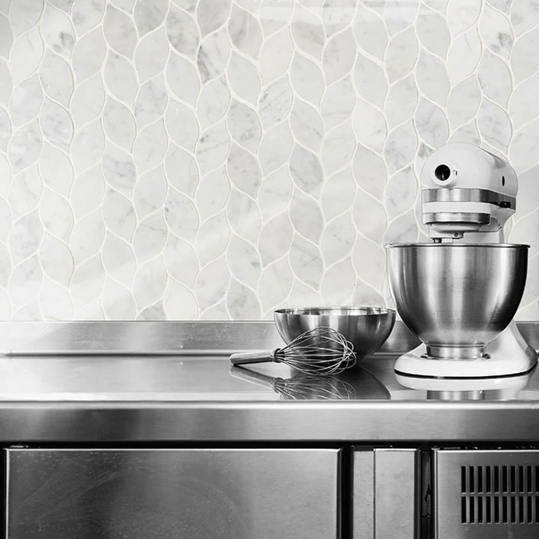 Carrara White Blanco Pattern - Stone Tile - Image 3
