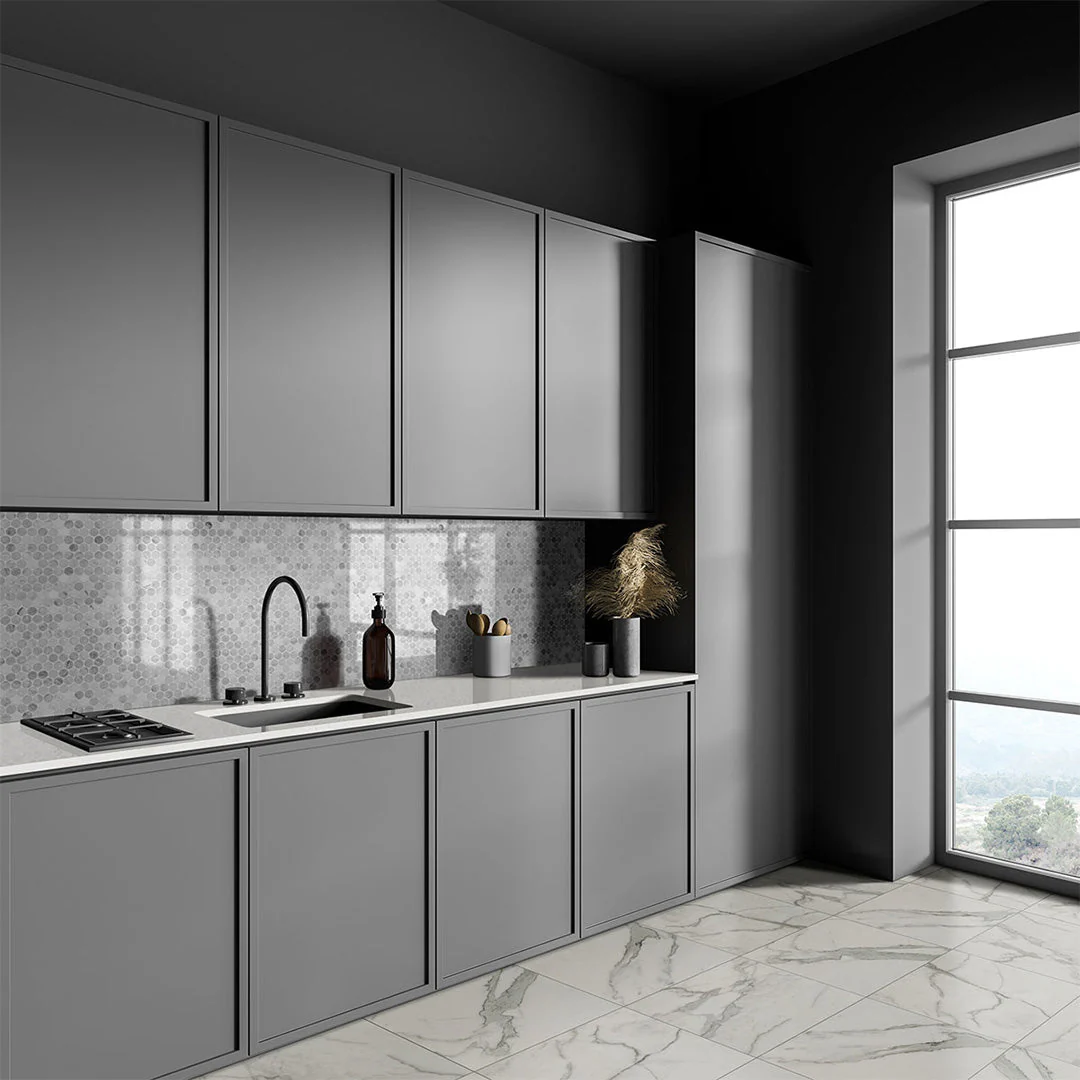 Carrara White Penny Round Mosaic - Stone Tile - Image 2