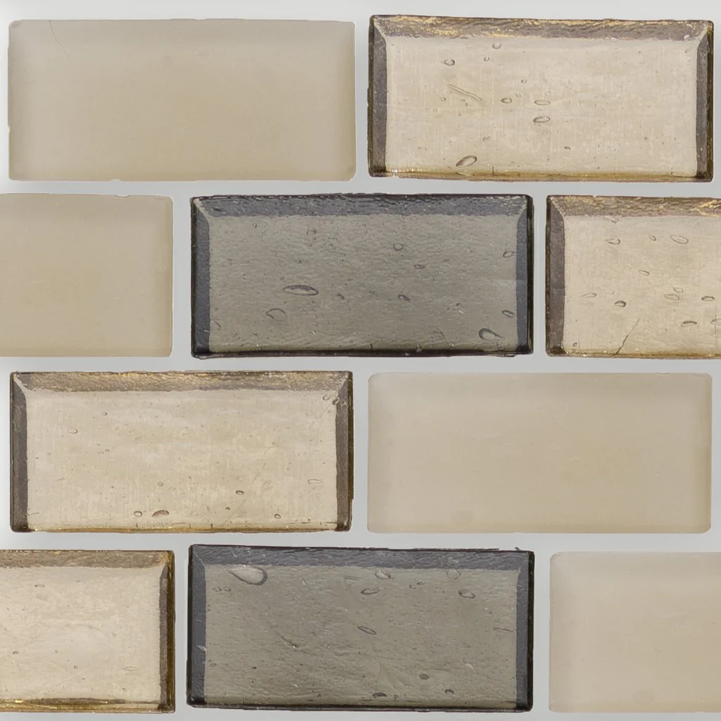 Castle, 1" x 2" Staggered - Glass Tile - Image 3