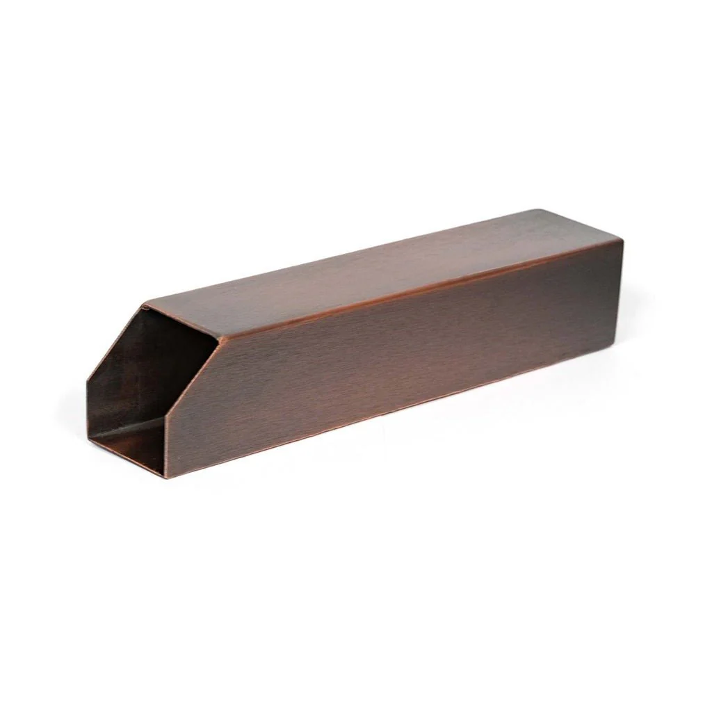 Chamfered Mini Scupper - Outdoor Water Feature - Image 2