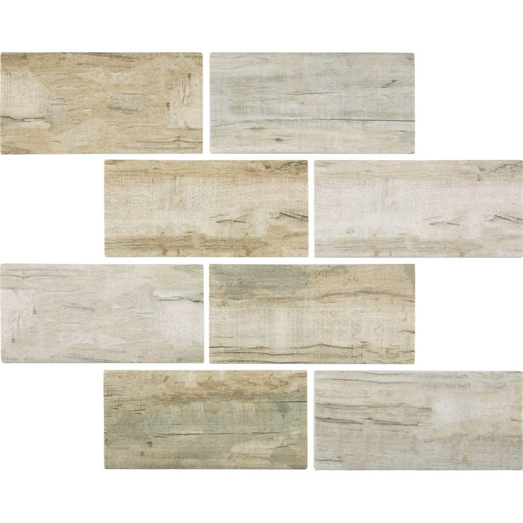 Cinnamon, 3" x 6" - Glass Tile