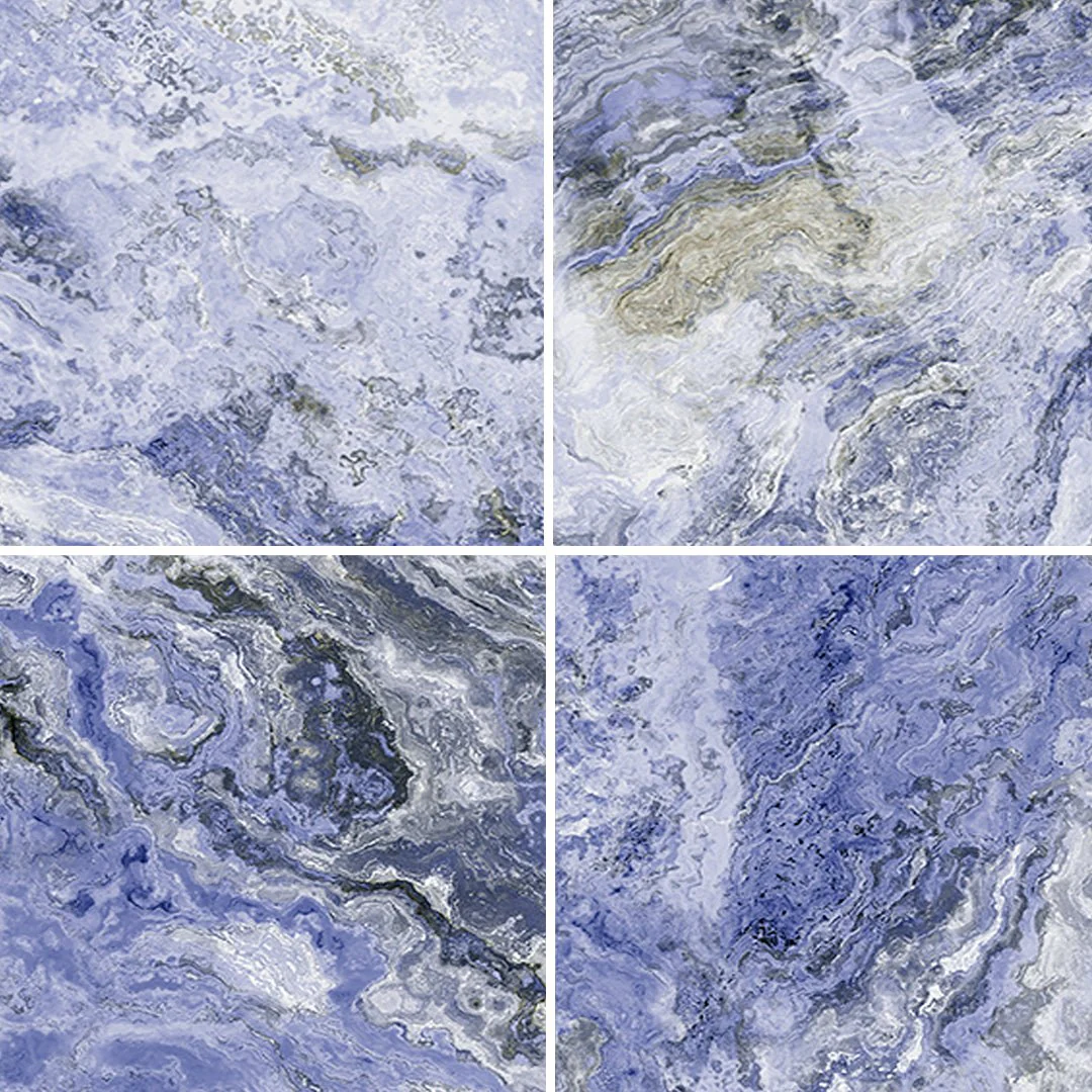 Cloud Cobalt, 6" x 6" - Porcelain Tile