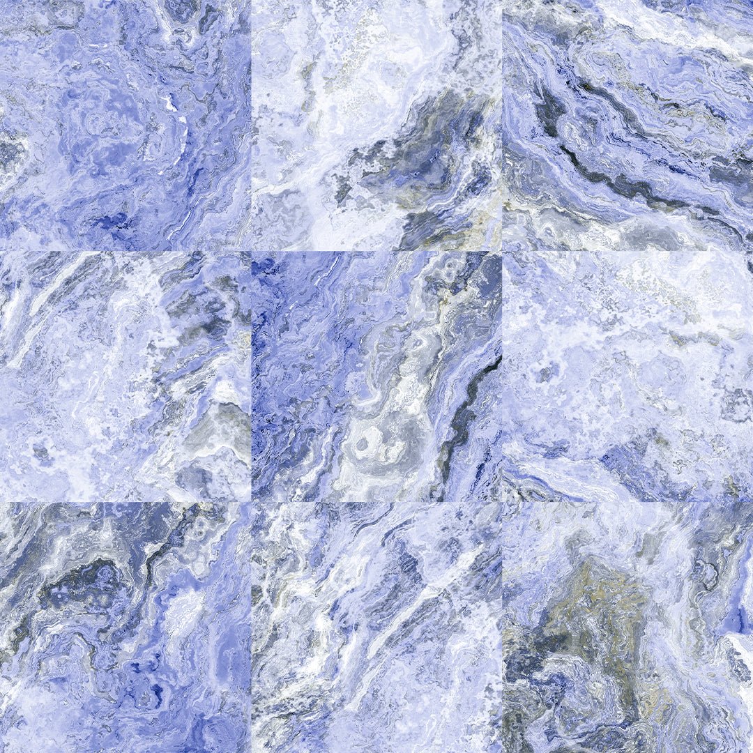 Cloud Cobalt, 6" x 6" - Porcelain Tile - Image 2