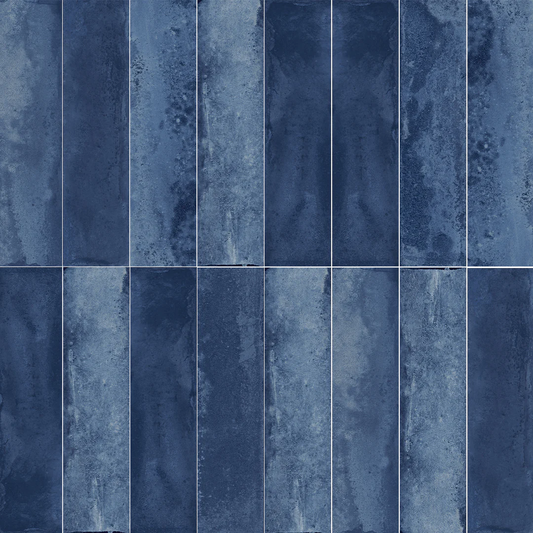 Coastline Ocean, 3" x 12" - Porcelain Tile