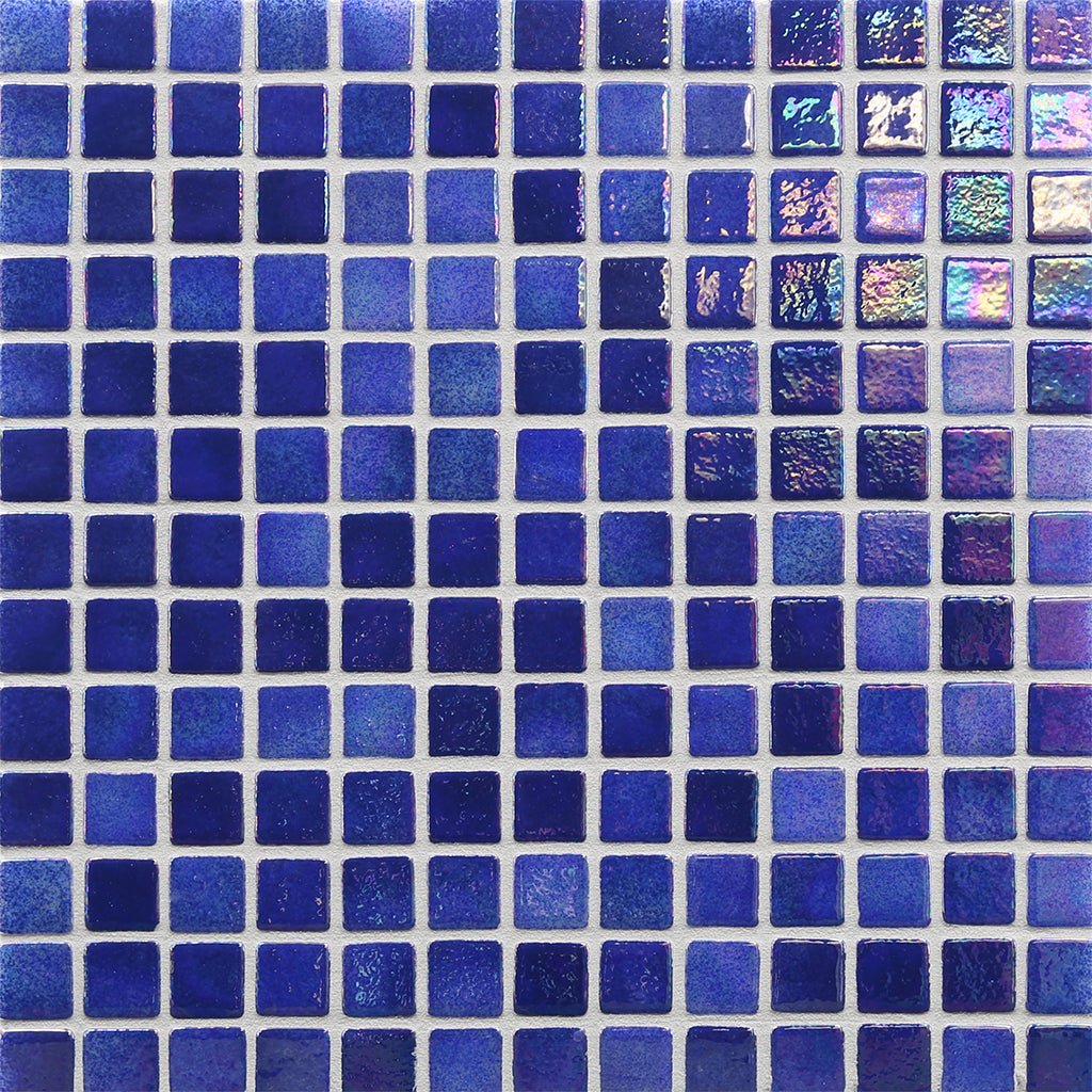 Cobalt Canyon, 1" x 1" - Glass Tile