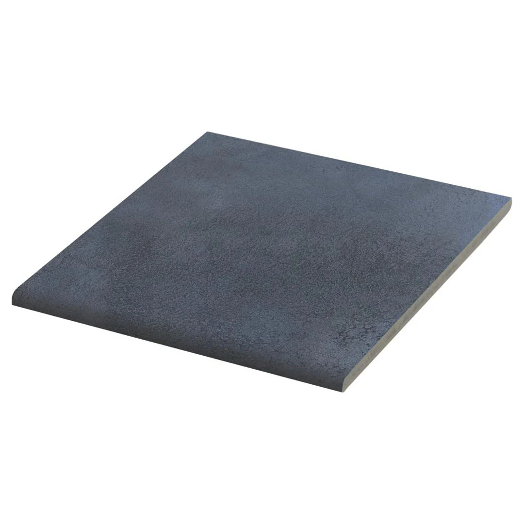 Cobalt Bullnose, 6" x 6" Slip Resistant - Porcelain Trim Tile