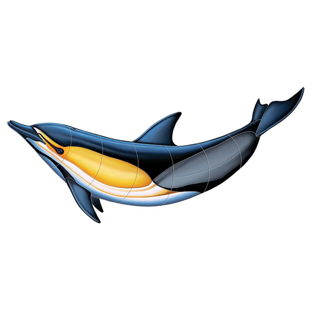 Common Dolphin - B, Porc - Pool Mosaic