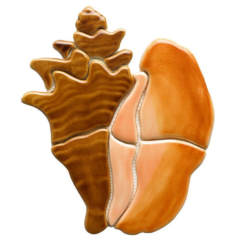 Conch Shell - Pool Mosaic