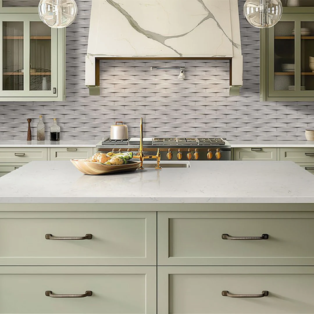 Convex Ash, 2" x 10" - Ceramic Tile - Image 5