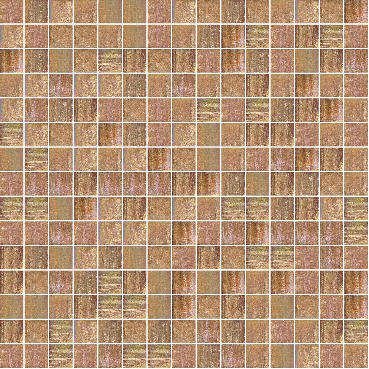 822 Copper Bloom, 3/4" x 3/4" - Glass Tile - Image 3
