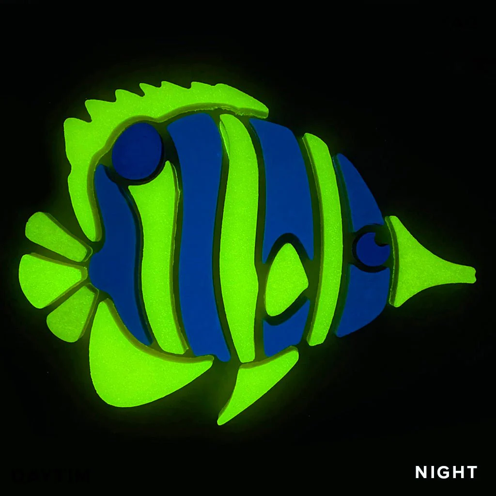 Copperband Butterflyfish, Right - Glow in the Dark Pool Mosaics - Image 2
