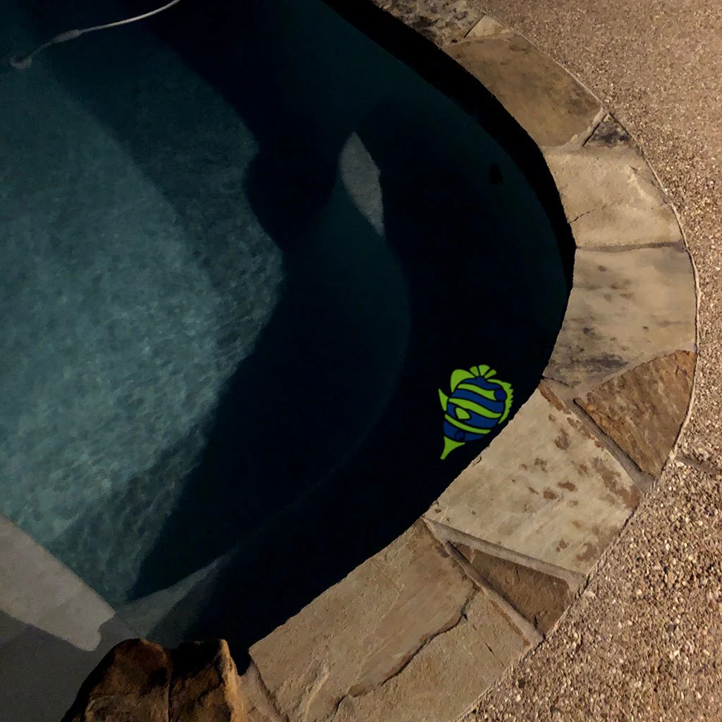 Copperband Butterflyfish, Right - Glow in the Dark Pool Mosaics - Image 5