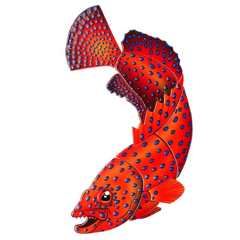 Coral Grouper - Pool Mosaic