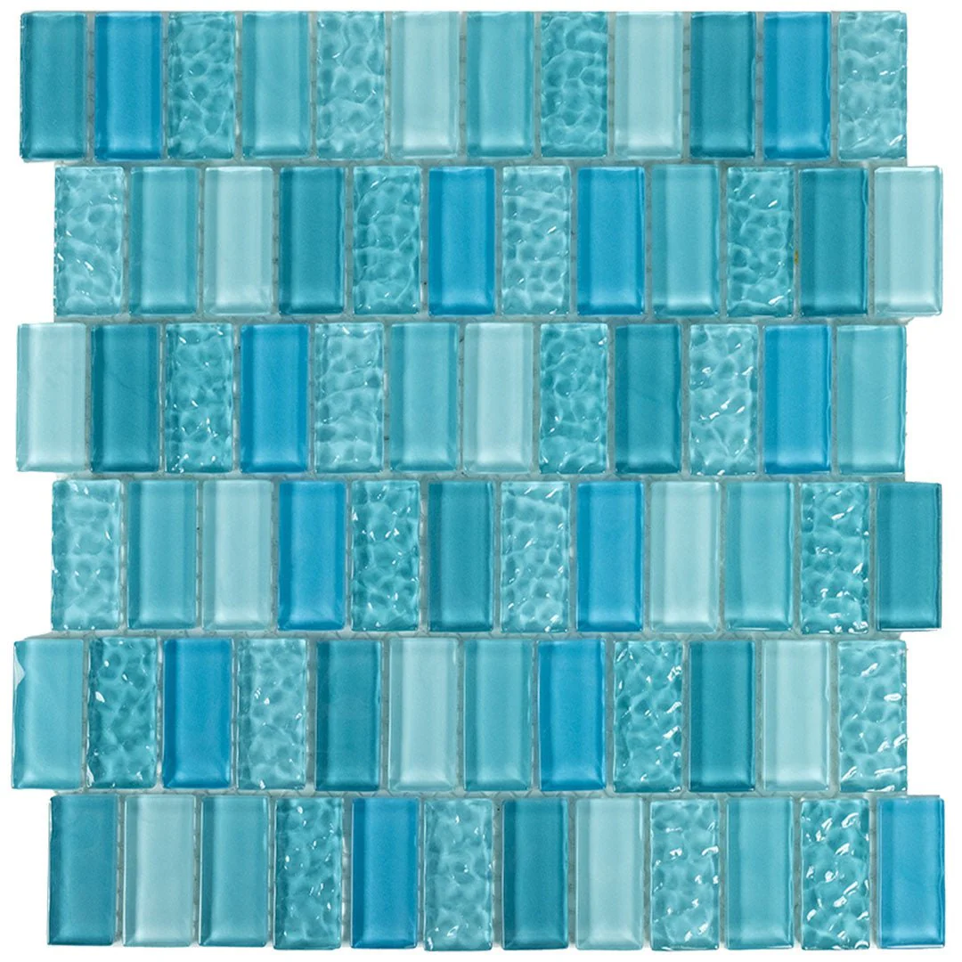 Coral Reef, 1" x 2" - Glass Tile