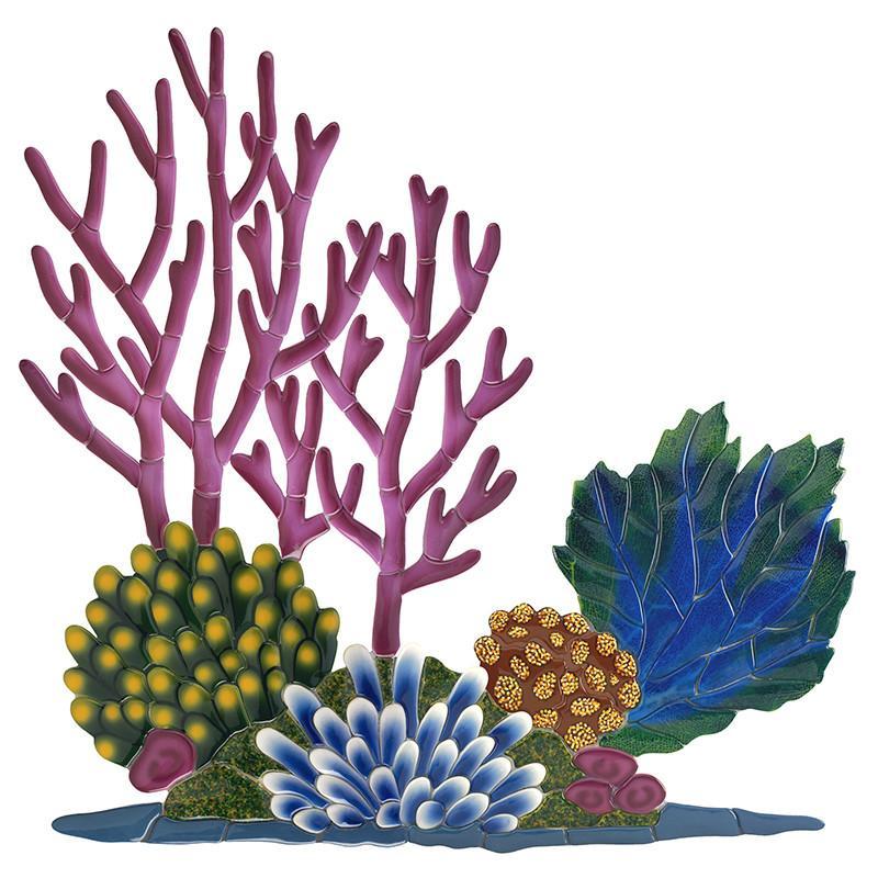 Coral Reef - Pool Mosaic