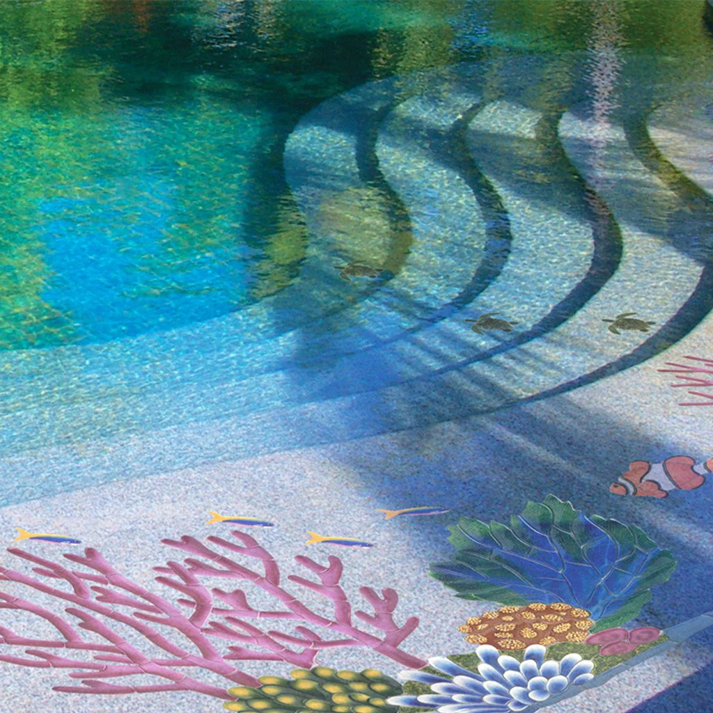 Coral Reef - Pool Mosaic - Image 3