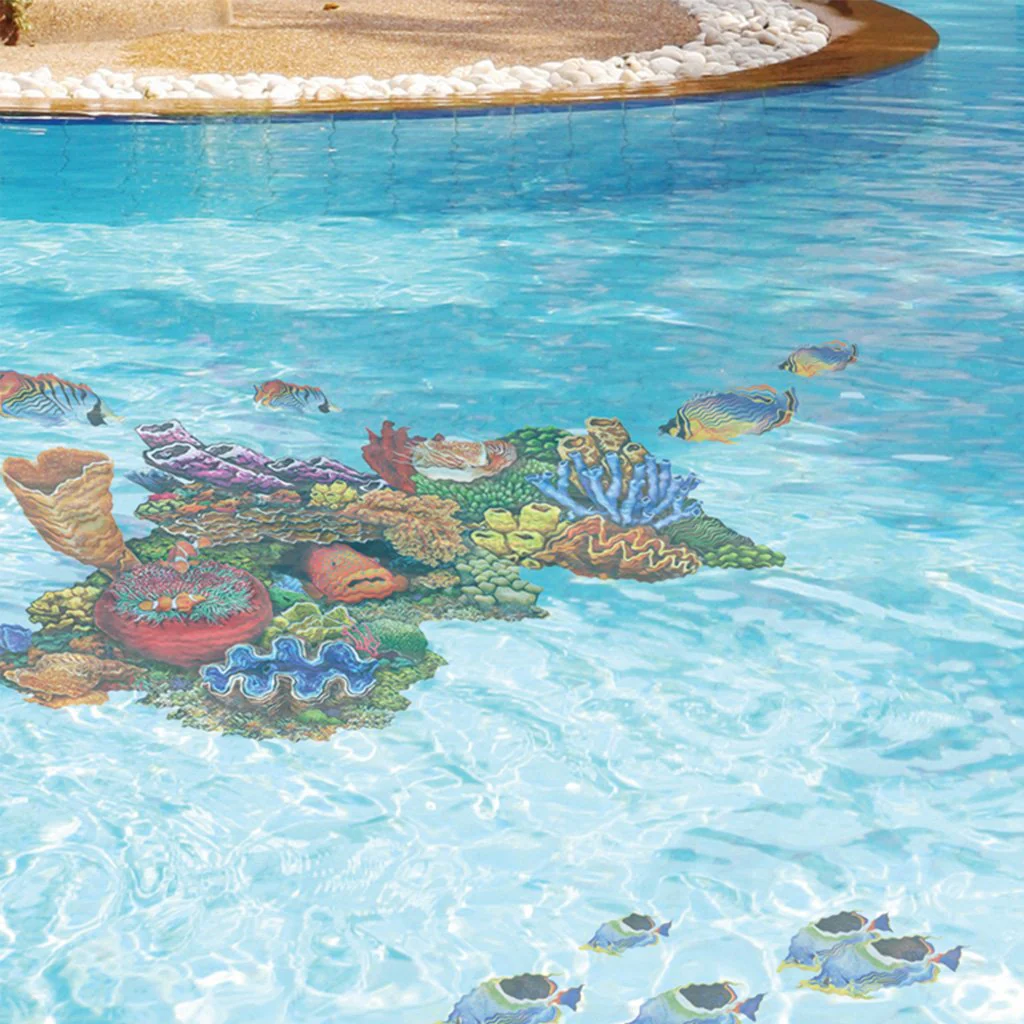 Coral Reef C - Pool Mosaic - Image 3